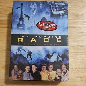 The Amazing Race: The First Season (DVD, 2001) Brand New, Factory Sealed